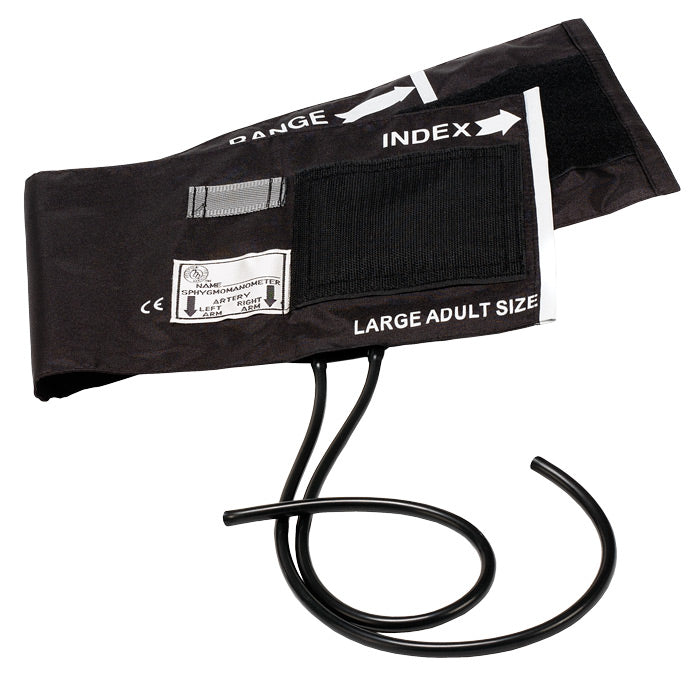 Manguito y vejiga negros de dos tubos - Obeso