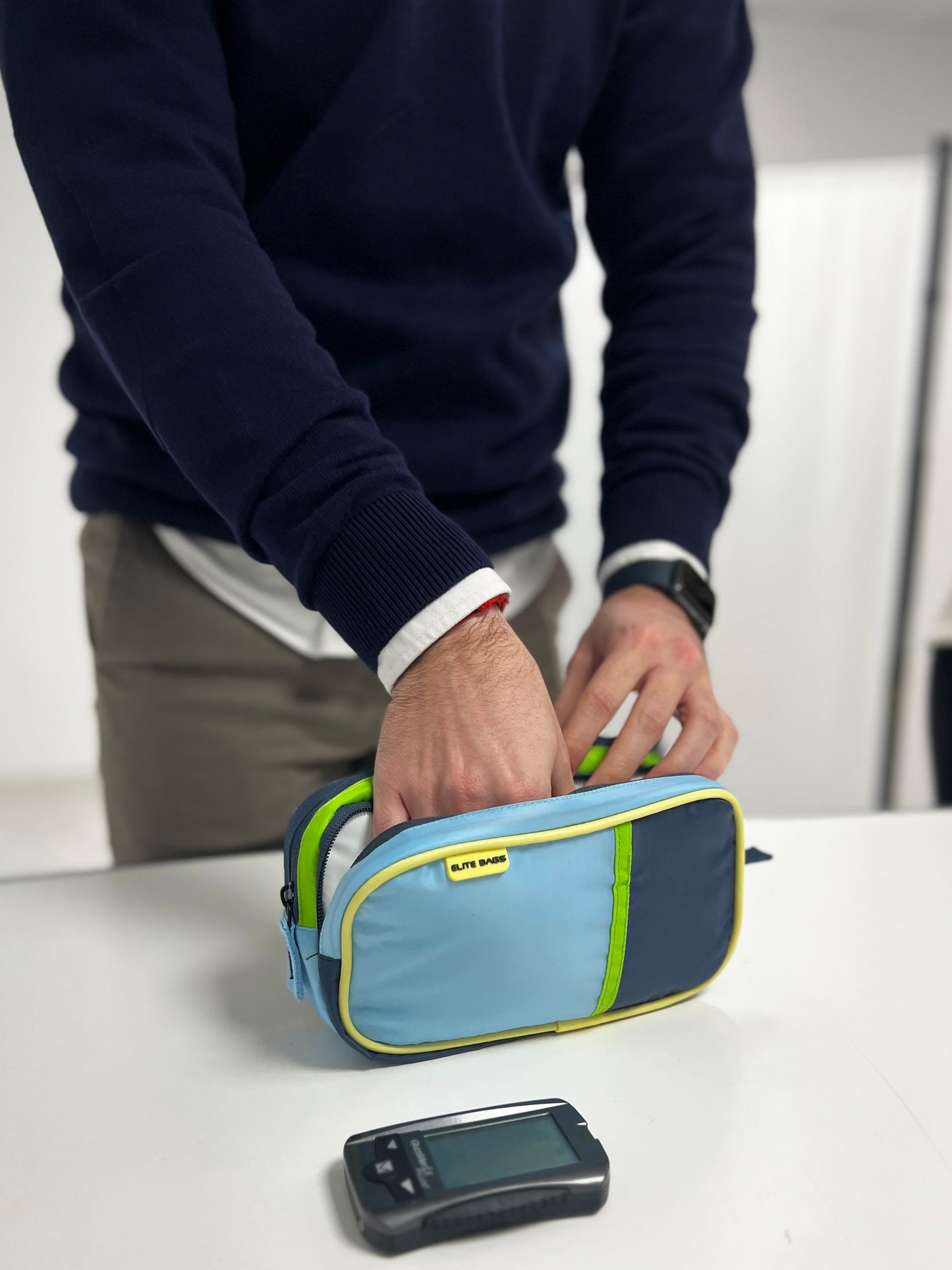 Isothermer Diabetes-Beutel - Blau