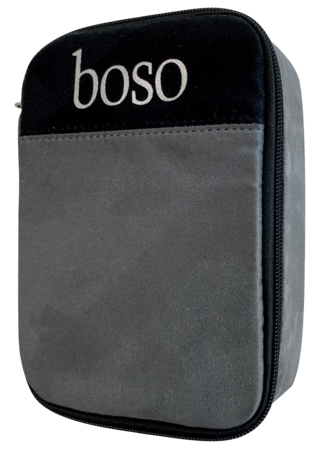 Boso Medicus Exklusiv-Koffer - Grau/Schwarz