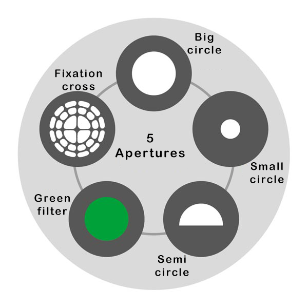 LuxaScope Wiederaufladbares Ophthalmoskop LED 3,7 V