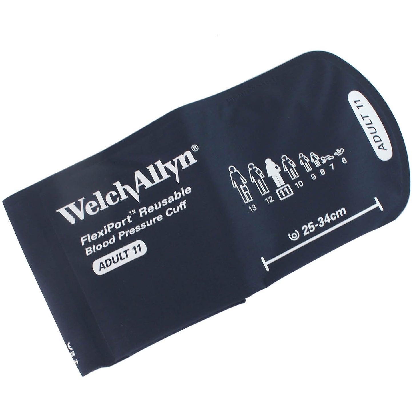 Welch Allyn Flexiport Cuff għall-Adulti daqs 11 bit-tubu u l-konnettur (25-34cm)
