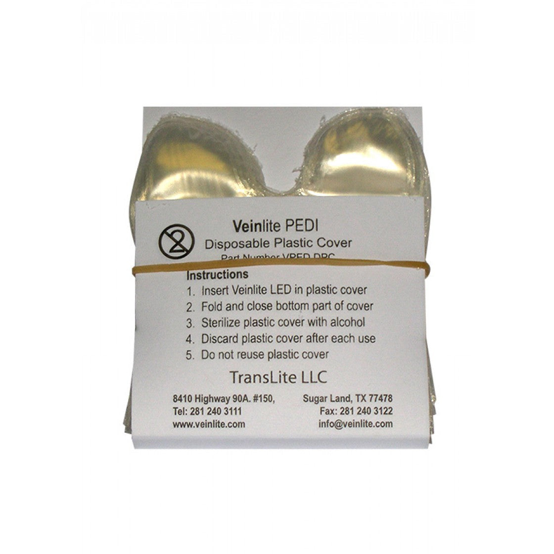 Disposable Covers for VeinLite Pedi x50