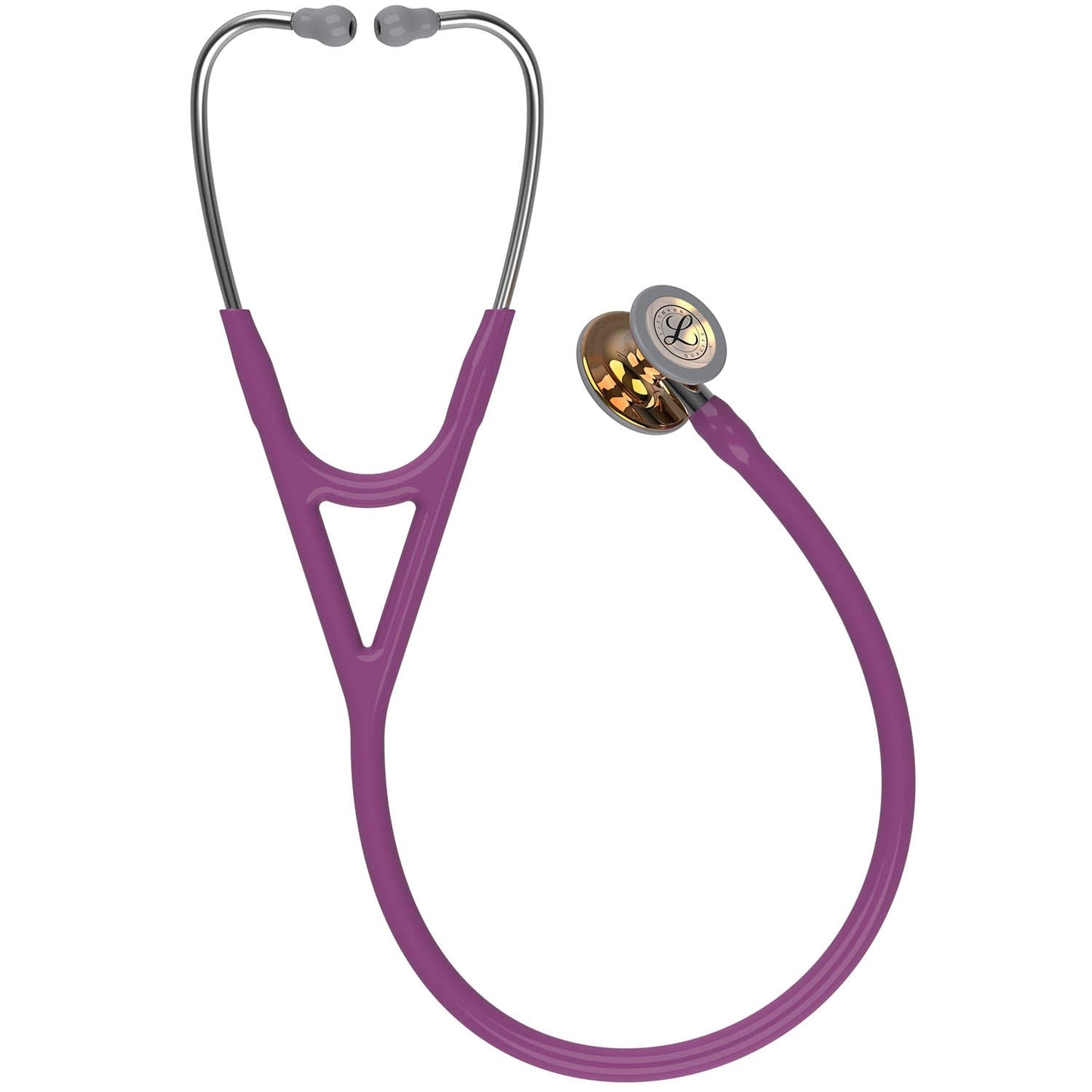 Littmann Cardiology IV Diagnostic Stethoscope: High Polish Copper & Plum - 6181 -