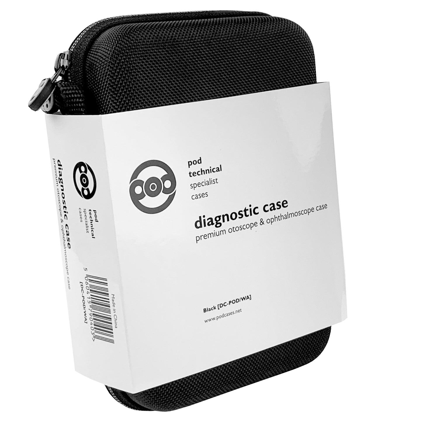 Premium Hard Carry Case for Welch Allyn Otoscope & Ophthalmoscope diagnostic sets -