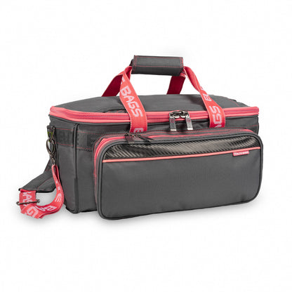 GP's Light medical bag – Grey and Salmon pink