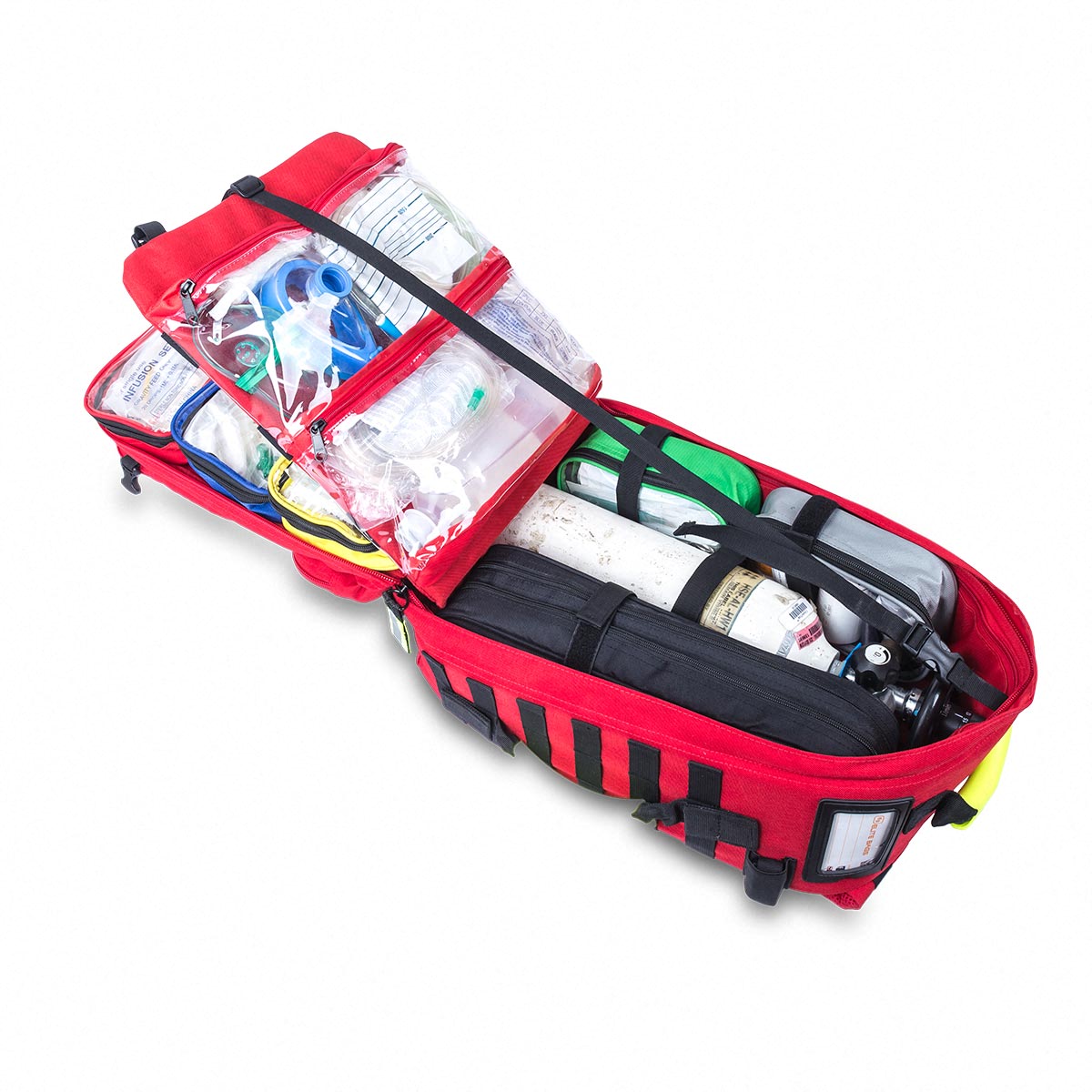 Mochila de rescate paramédico Elite - Roja