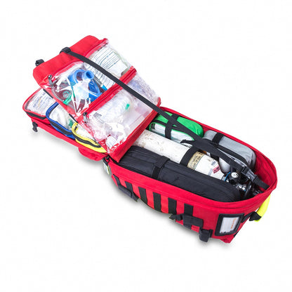 Mochila de rescate paramédico Elite - Roja