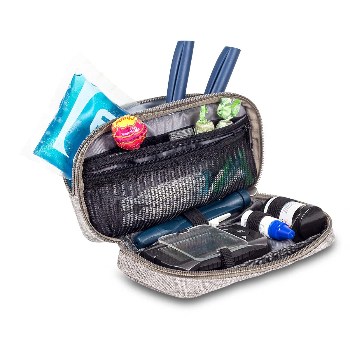 Elite DIABETICS Isothermische Tasche für Diabetiker Kit - Grau