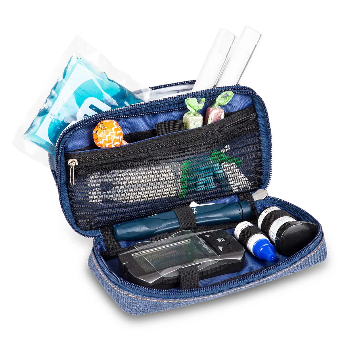 Elite DIABETICS Isothermische Tasche für Diabetiker Kit - Blau