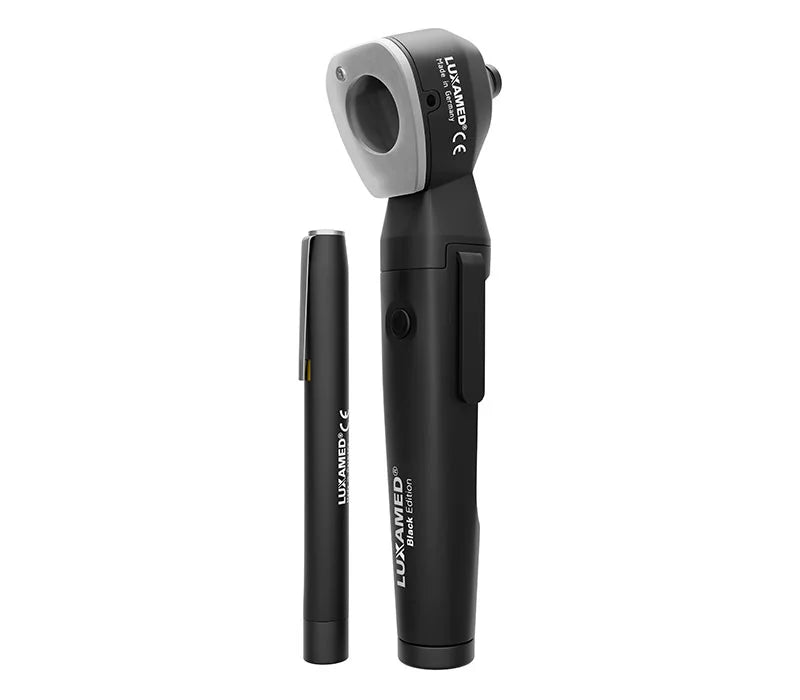 LuxaScope Auris LED 2.5V BLACK EDITION incl. LED Penlight