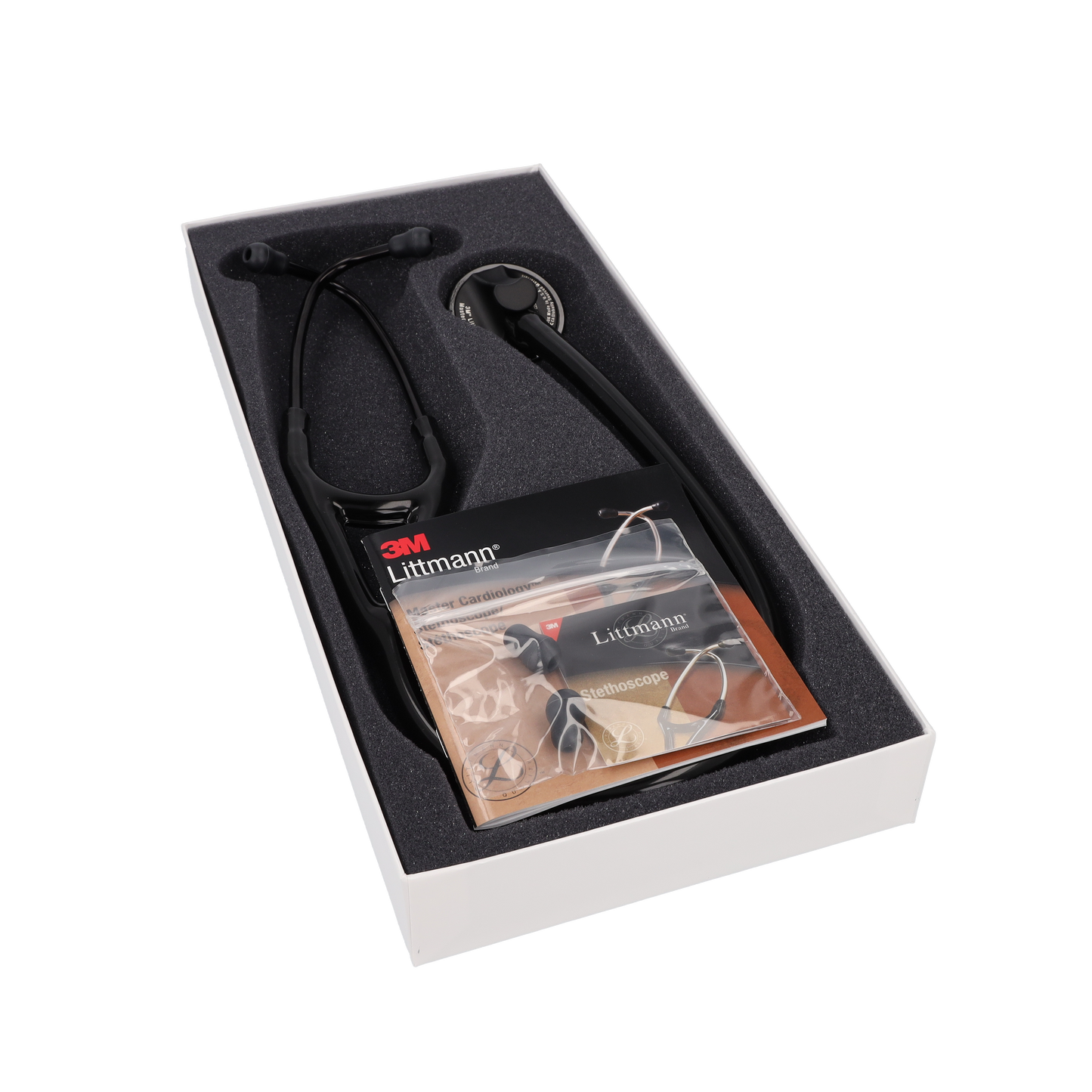 Stéthoscope Littmann® Master Cardiology™ 2176 Noir - Smoke Edition
