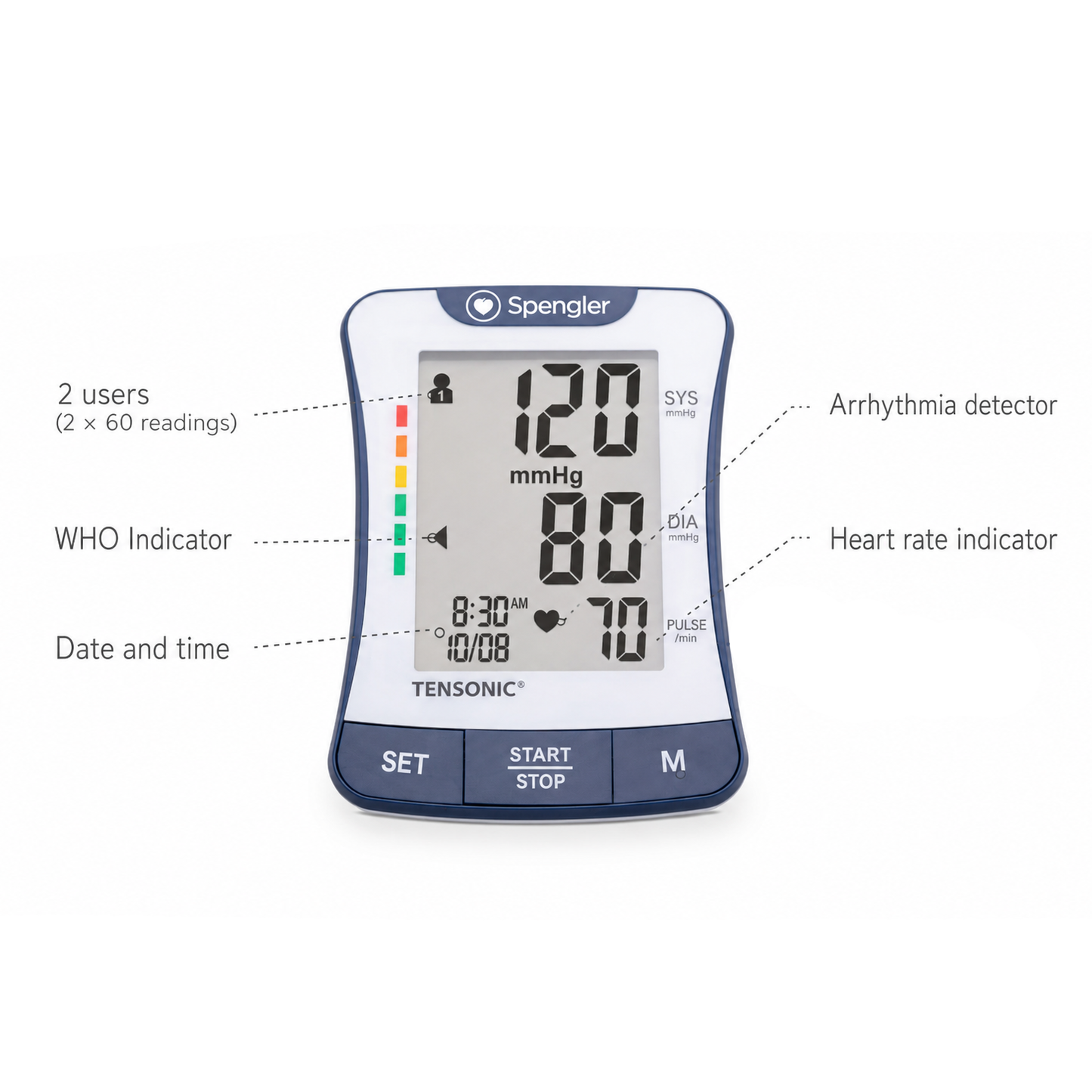Spengler Tensonic Arm Blood Pressure Monitor