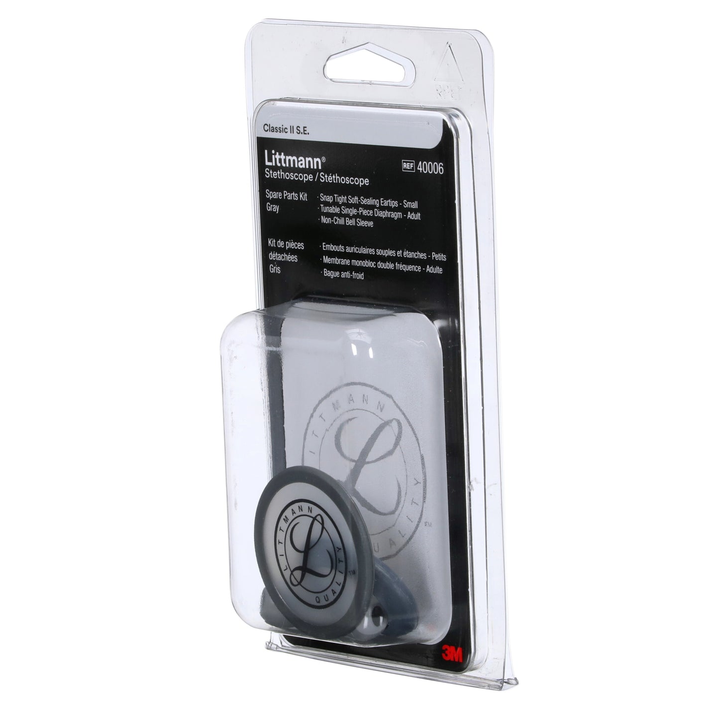 3M Littmann Spare Parts Kit - Classic II S.E. Stethoscopes - Grey - 