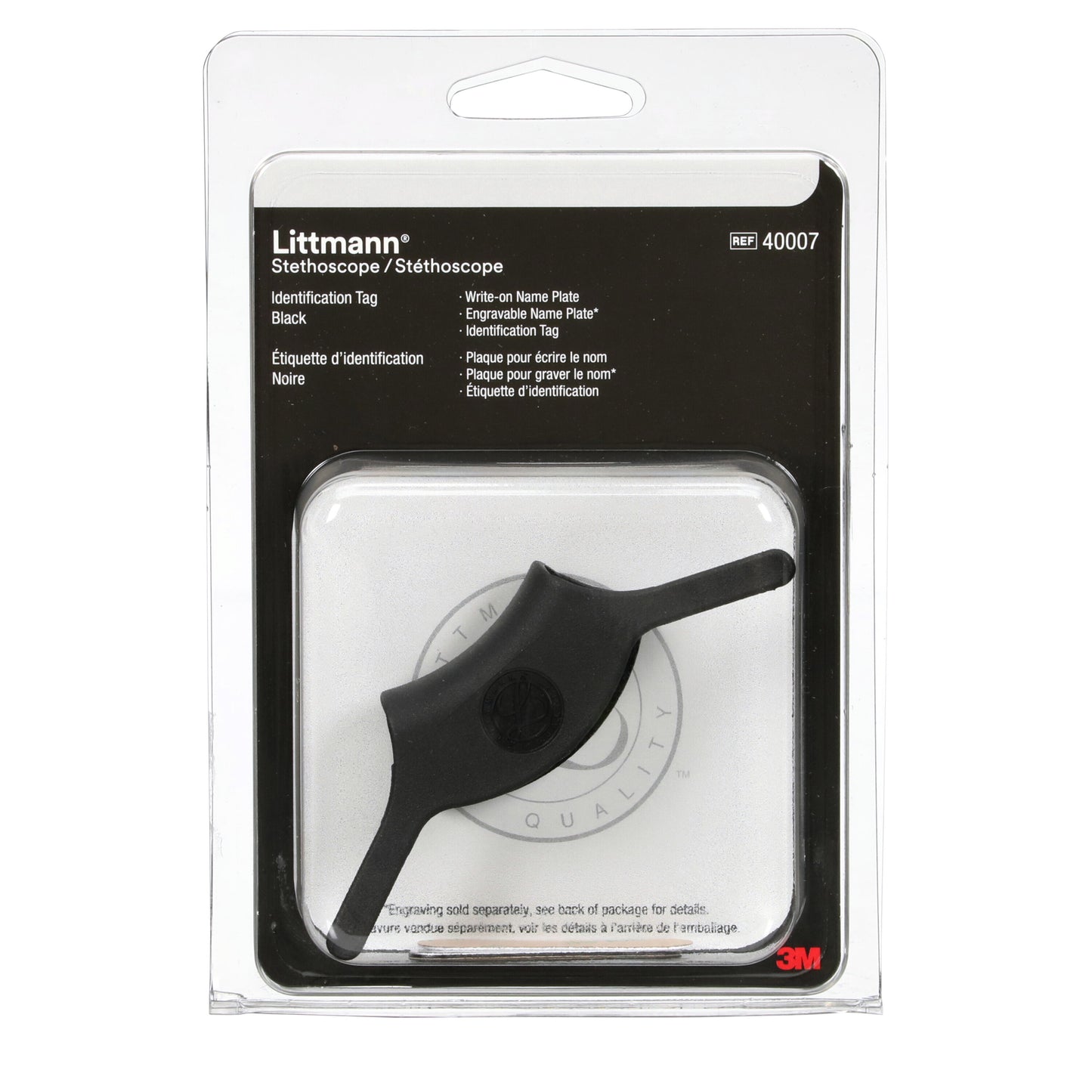 Littmann ID Black ID Tag - 