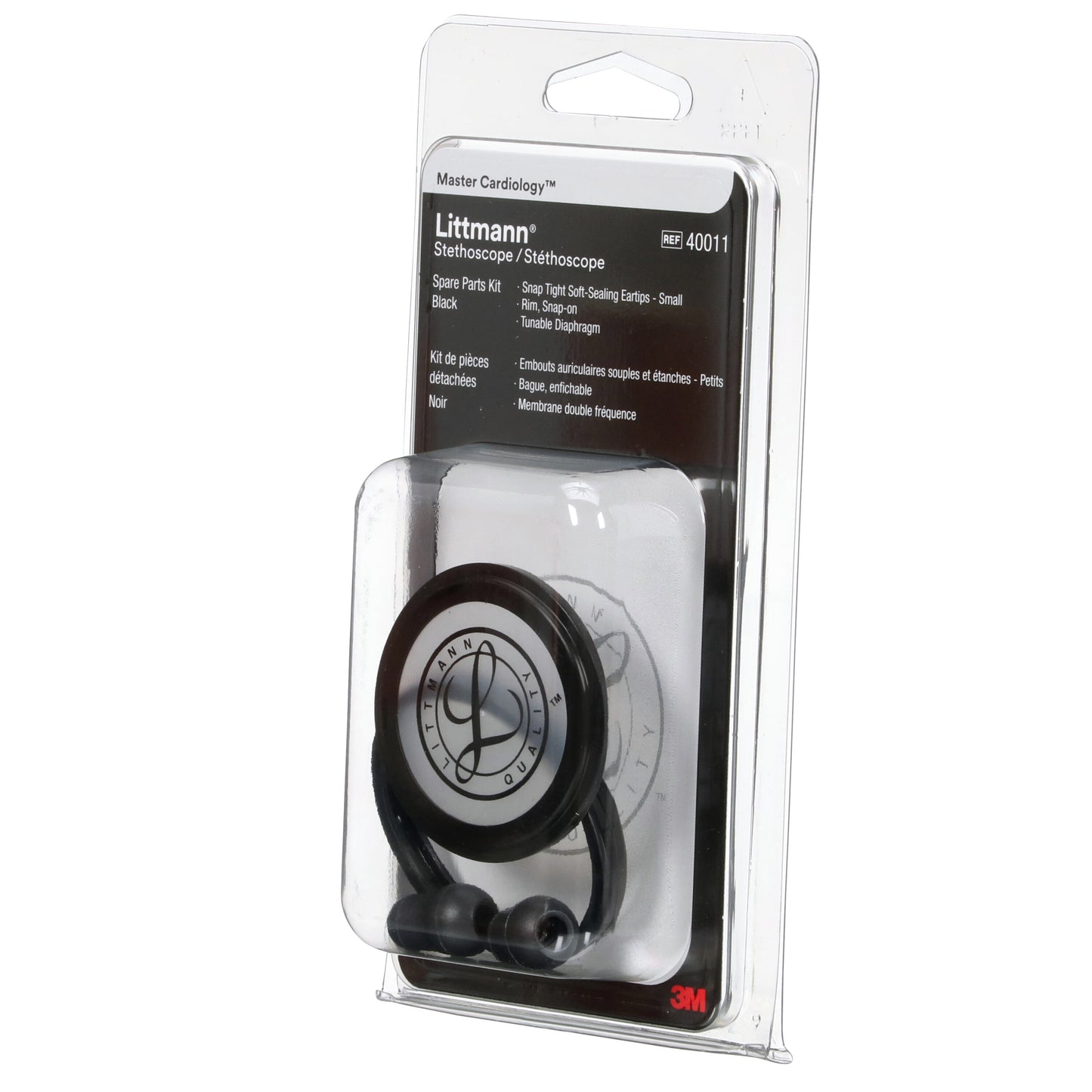 3M Littmann Spare Parts Kit - Master Cardiology Stethoscopes - Black - 