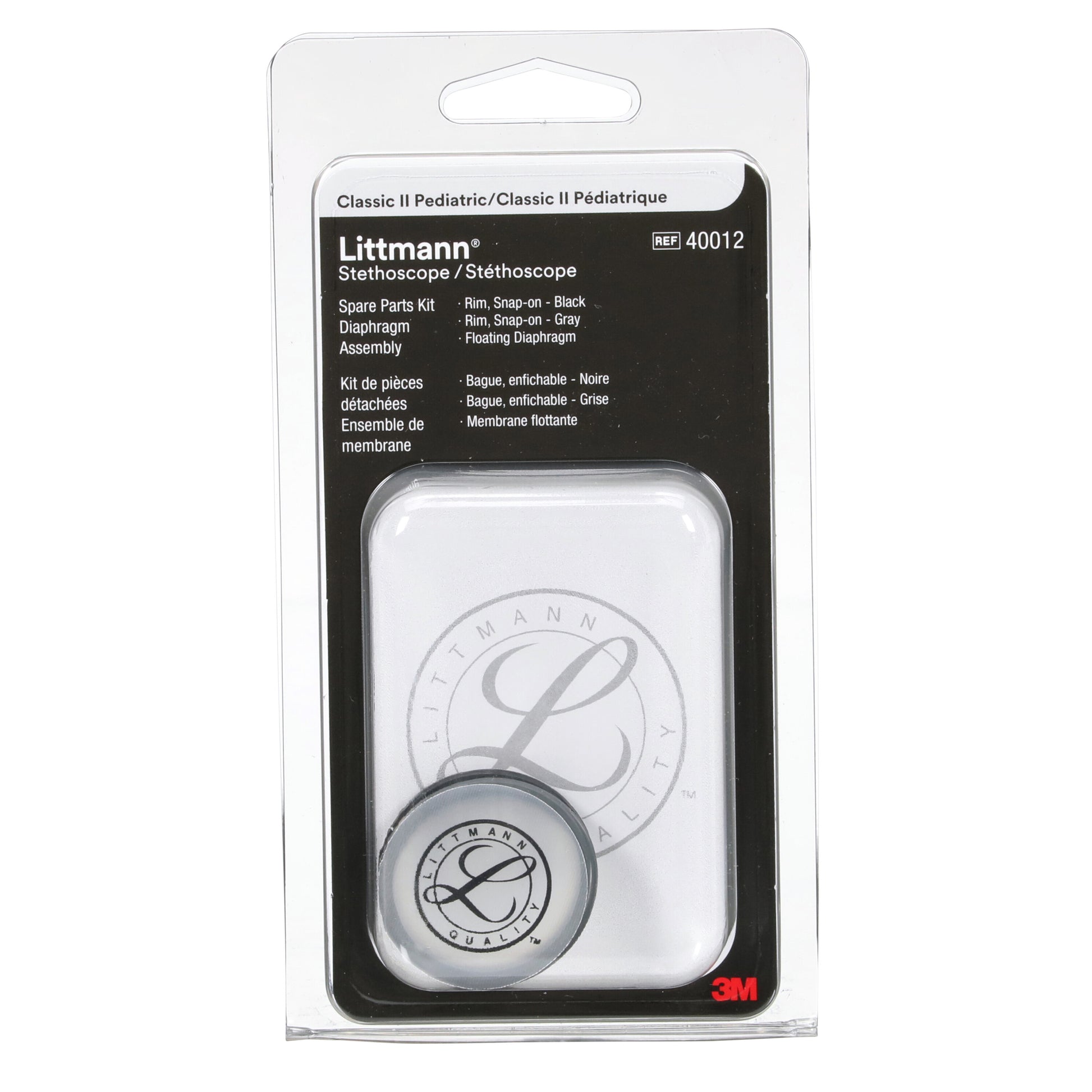3M Littmann Spare Parts Kit - Classic II Paediatric Stethoscopes Diaphragm Assembly - 