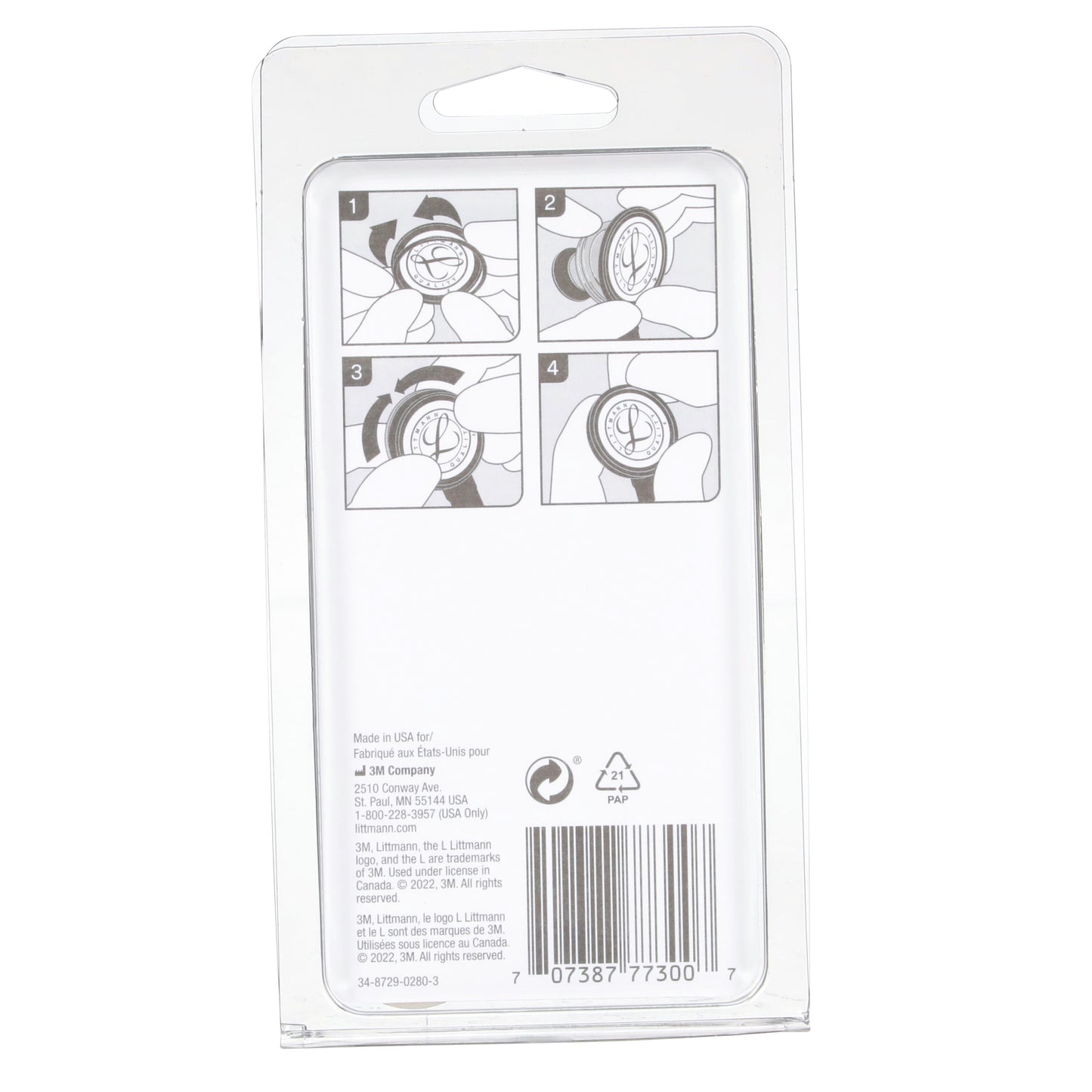 3M Littmann Spare Parts Kit - Classic II Infant Stethoscopes Assembly - 