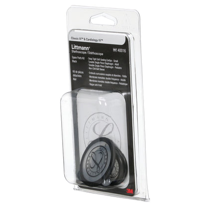 3M Littmann Spare Parts Kit - Classic III/Cardiology IV/CORE Stethoscopes - Black - 