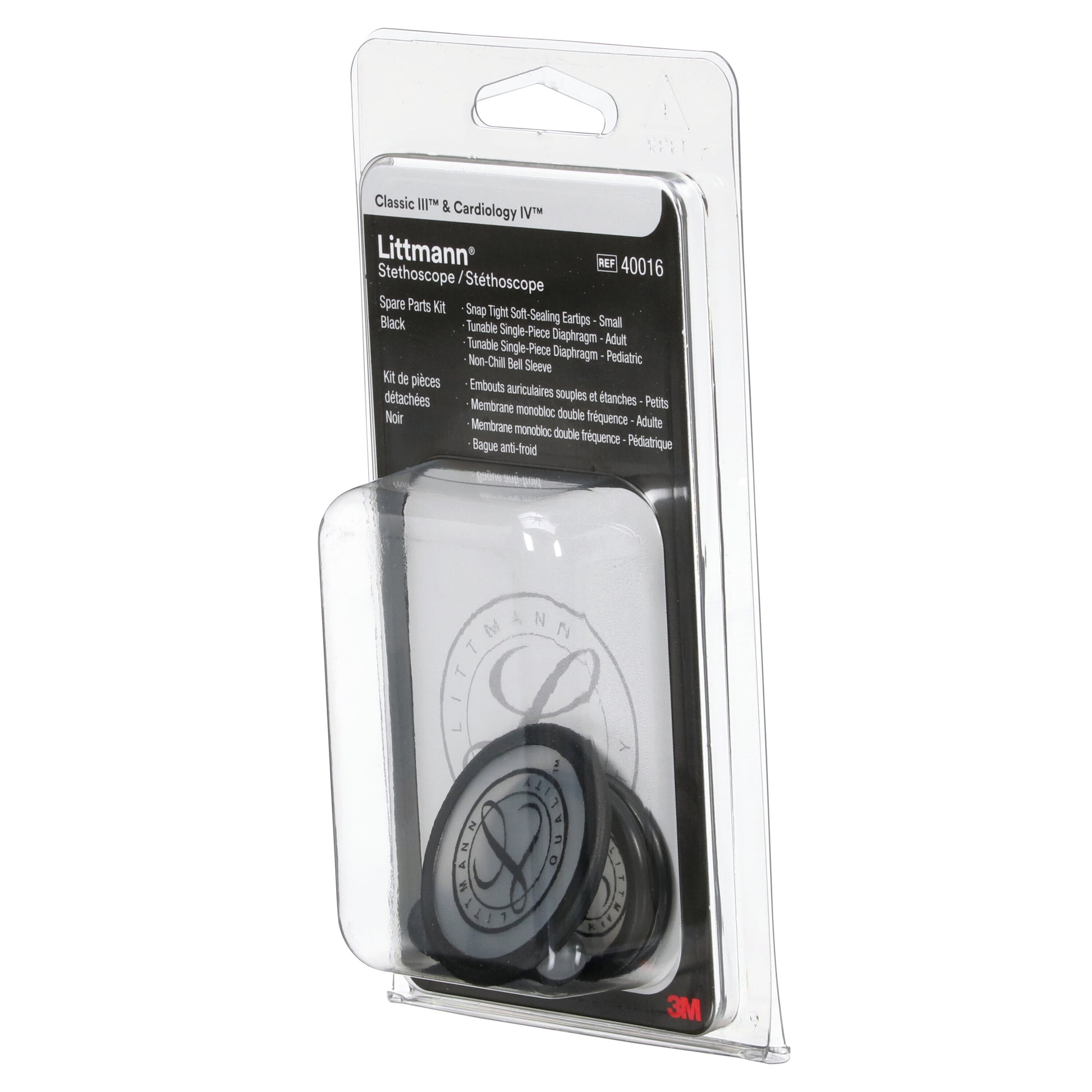 3M Littmann Spare Parts Kit - Classic III/Cardiology IV Stethoscopes - Grey - 
