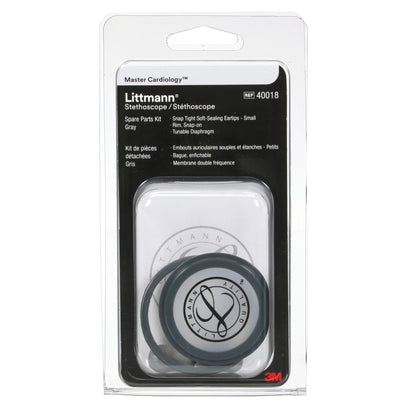 3M Littmann Spare Parts Kit - Master Cardiology Stethoscopes - Grey - 