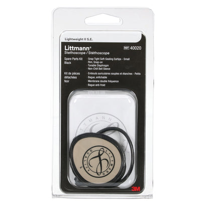 3M Littmann Spare Parts Kit - Lightweight II S.E. Stethoscopes - Black - 