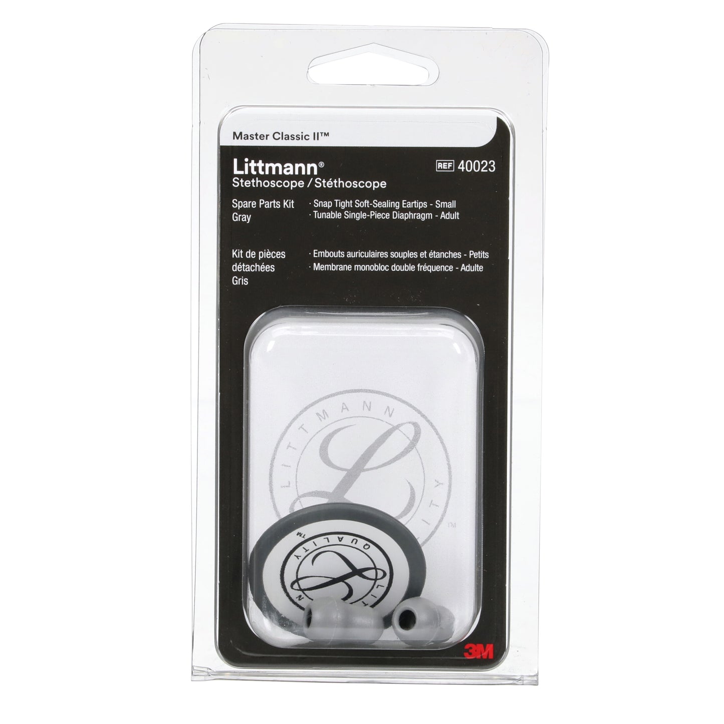3M Littmann Spare Parts Kit - Master Classic Stethoscopes - Grey - 