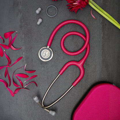 Littmann Classic III Monitoring Stethoscope: Satin Raspberry 5648C