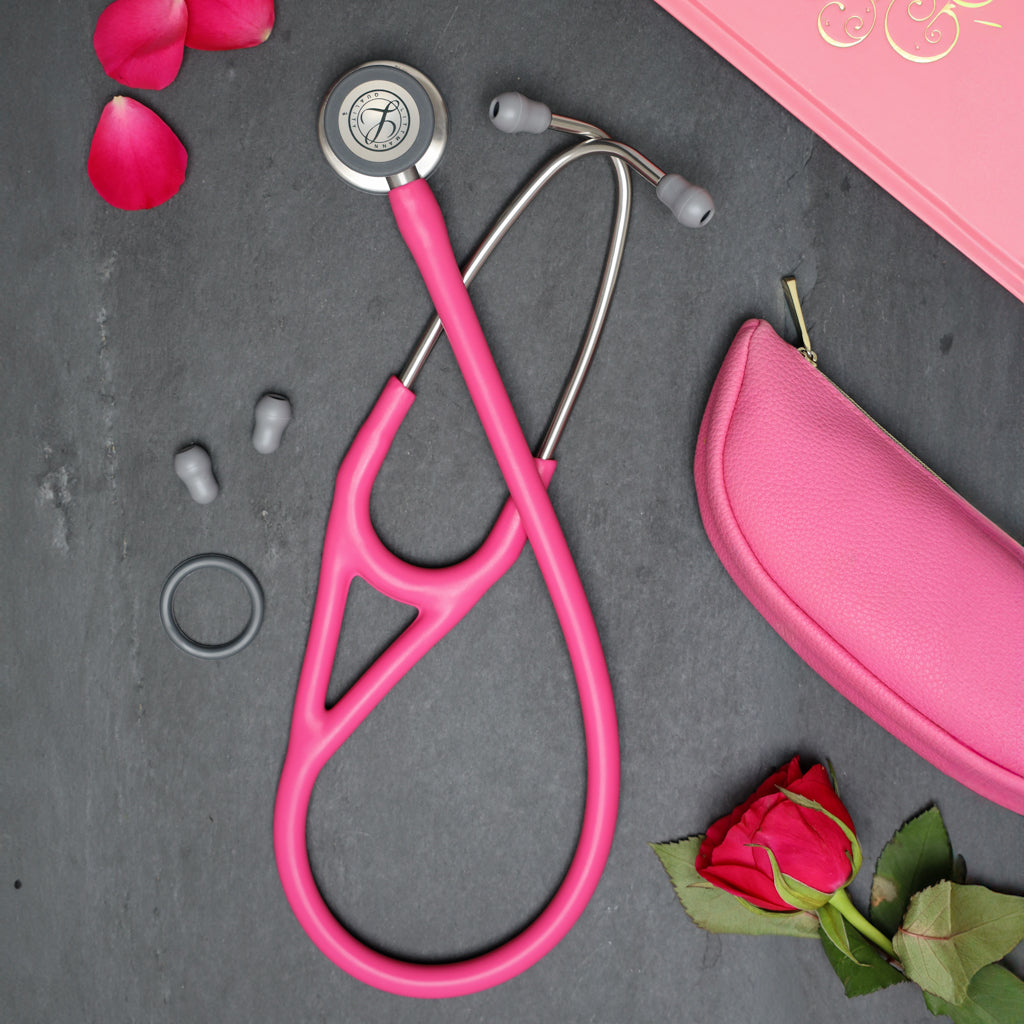 Littmann Cardiology IV Diagnostic Stethoscope: Satin Rose Pink 6159C