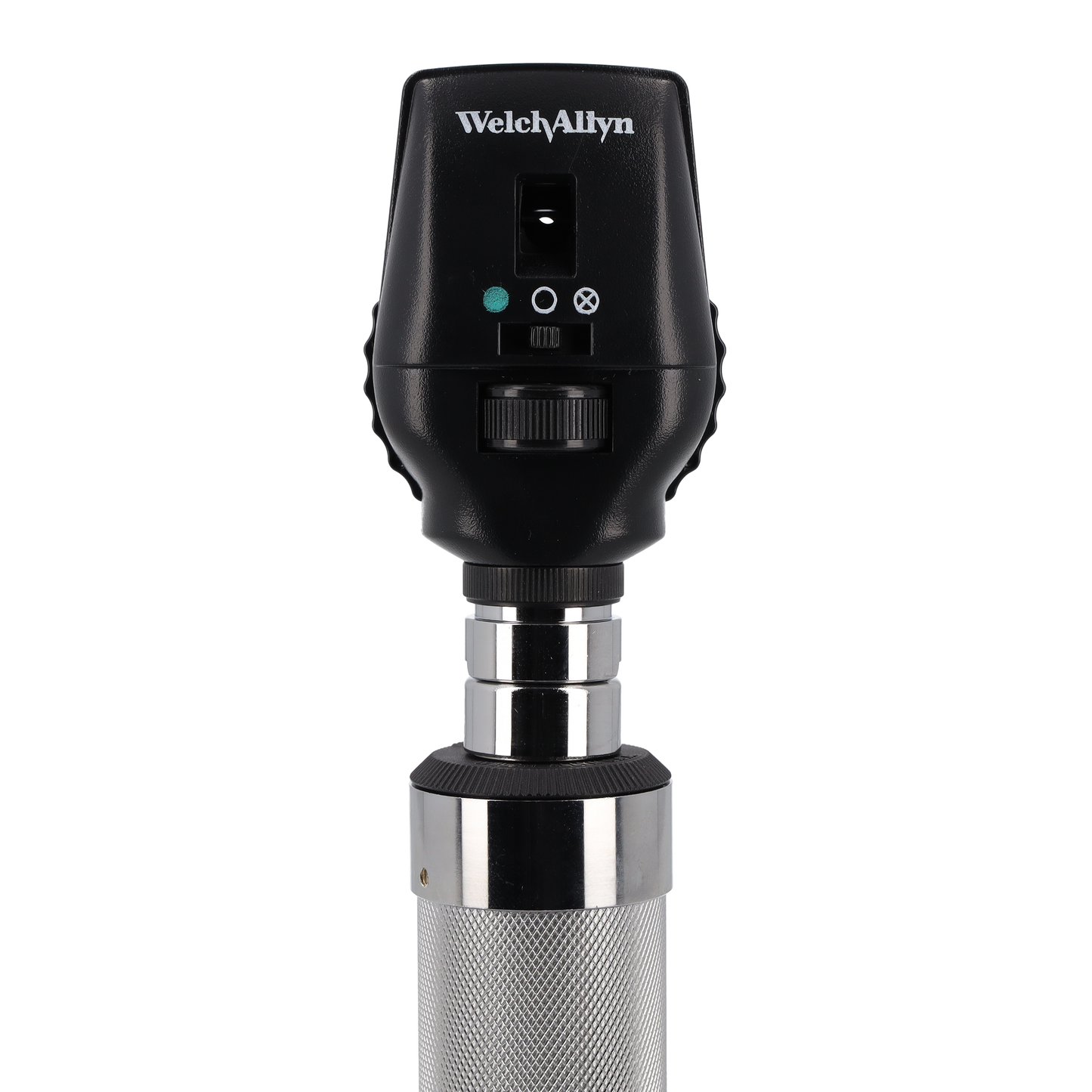 Set de diagnosticare Welch Allyn de 3,5 V - oftalmoscop cu LED, otoscop Macroview Basic cu LED, mâner cu baterie alcalină C-Cell și carcasă rigidă