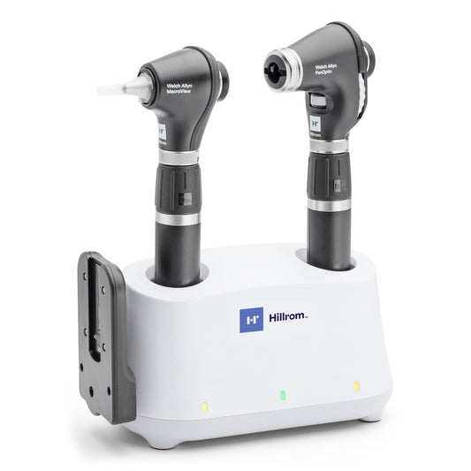 Welch Allyn MacroView Plus & PanOptic Plus Diagnostic Set – Otoscope & Ophthalmoscope - UK Plug