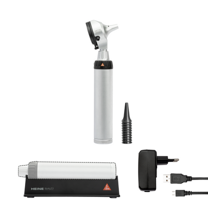 HEINE BETA 200 LED F.O. Otoscope With USB Rechargable Handle