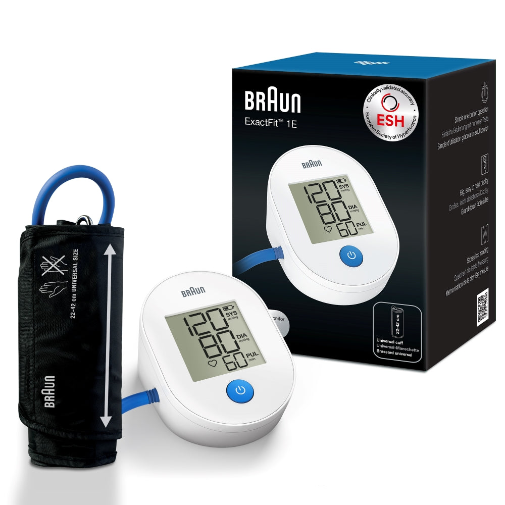 Braun Extrafit 1E Bovenarm Blood Pressure Monitor