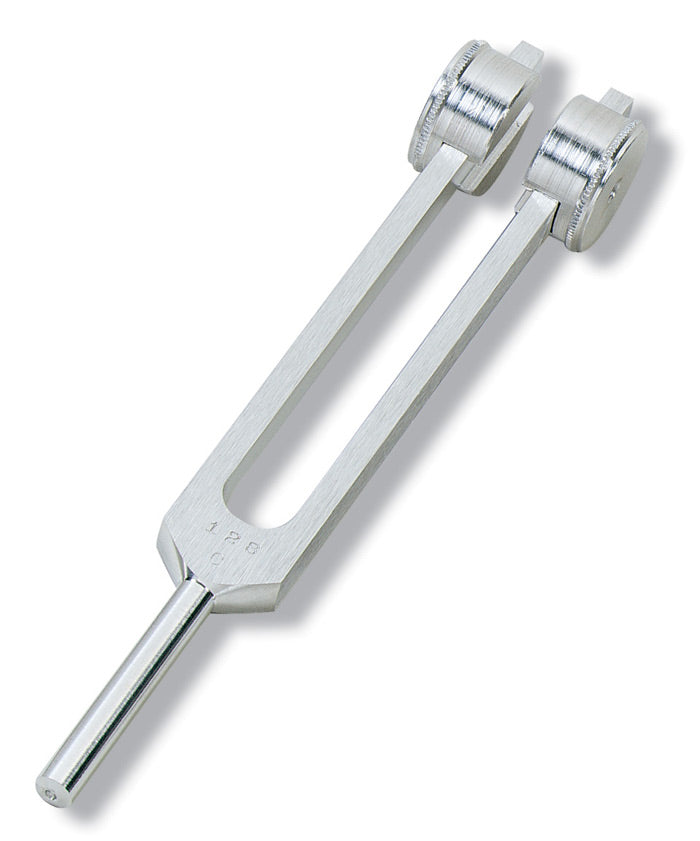 128Hz Frequency Tuning Fork with Weights – Medisave EU