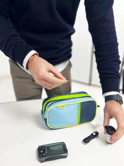 Isothermer Diabetes-Beutel - Blau