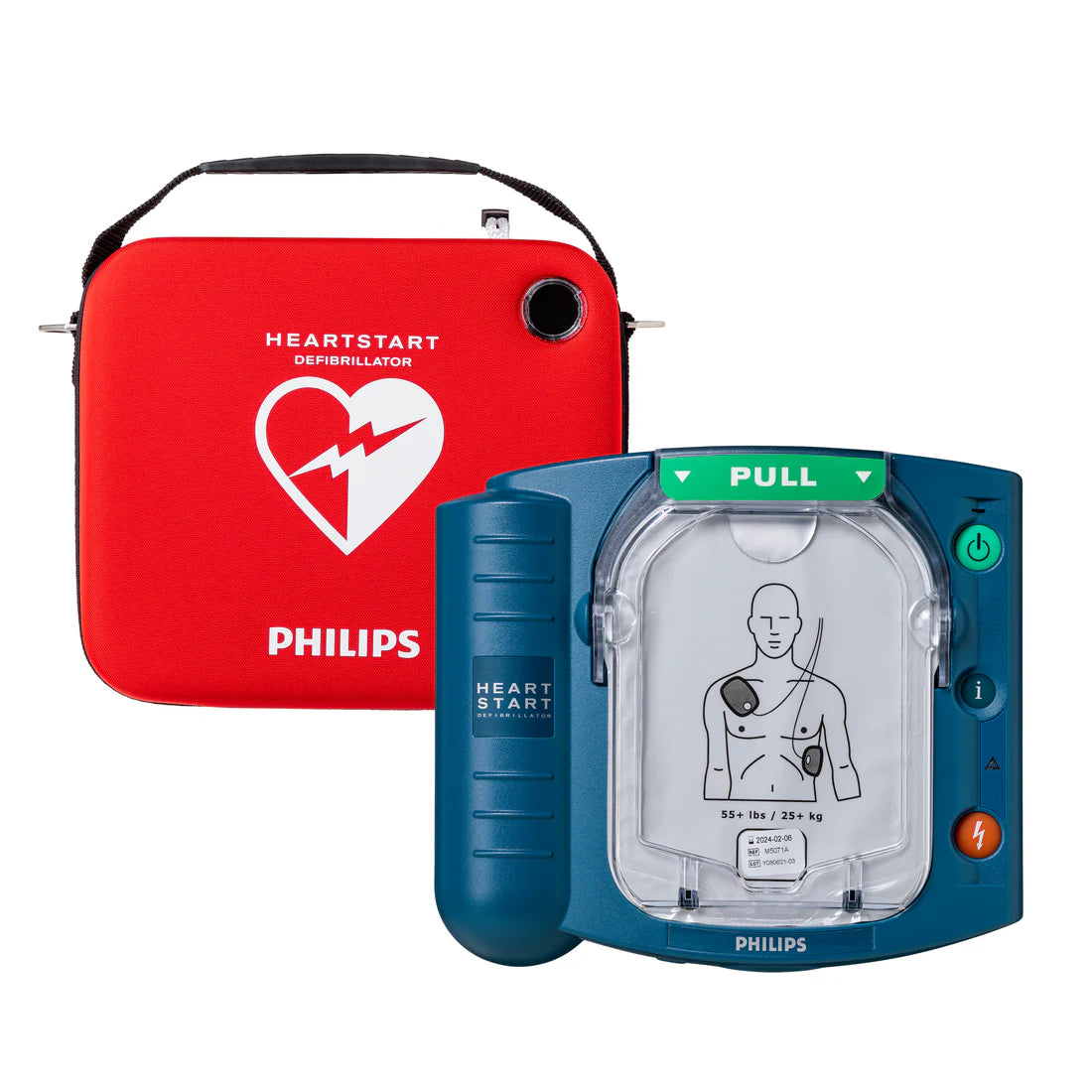 Philips HeartStart HS1 Defibrillator & Standard Carry Case