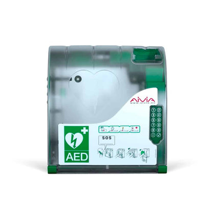 AIVIA 210 Outdoor AED Cabinet With Lock