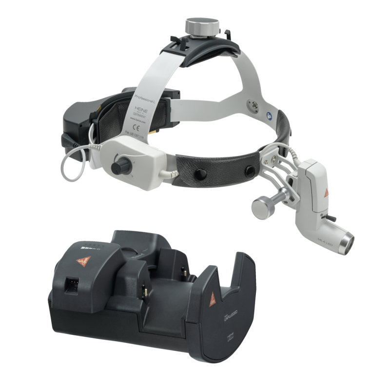 HEINE ML4 LED Wireless HeadLight und Wandhalterung
