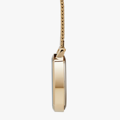 Annie Apple Nurses Taschenuhr – Meraki – Sunset Gold – Mesh – 35 mm