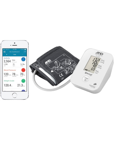 A&D Medical UA-651BLE Upper Arm Blood Pressure Monitor with Bluetooth