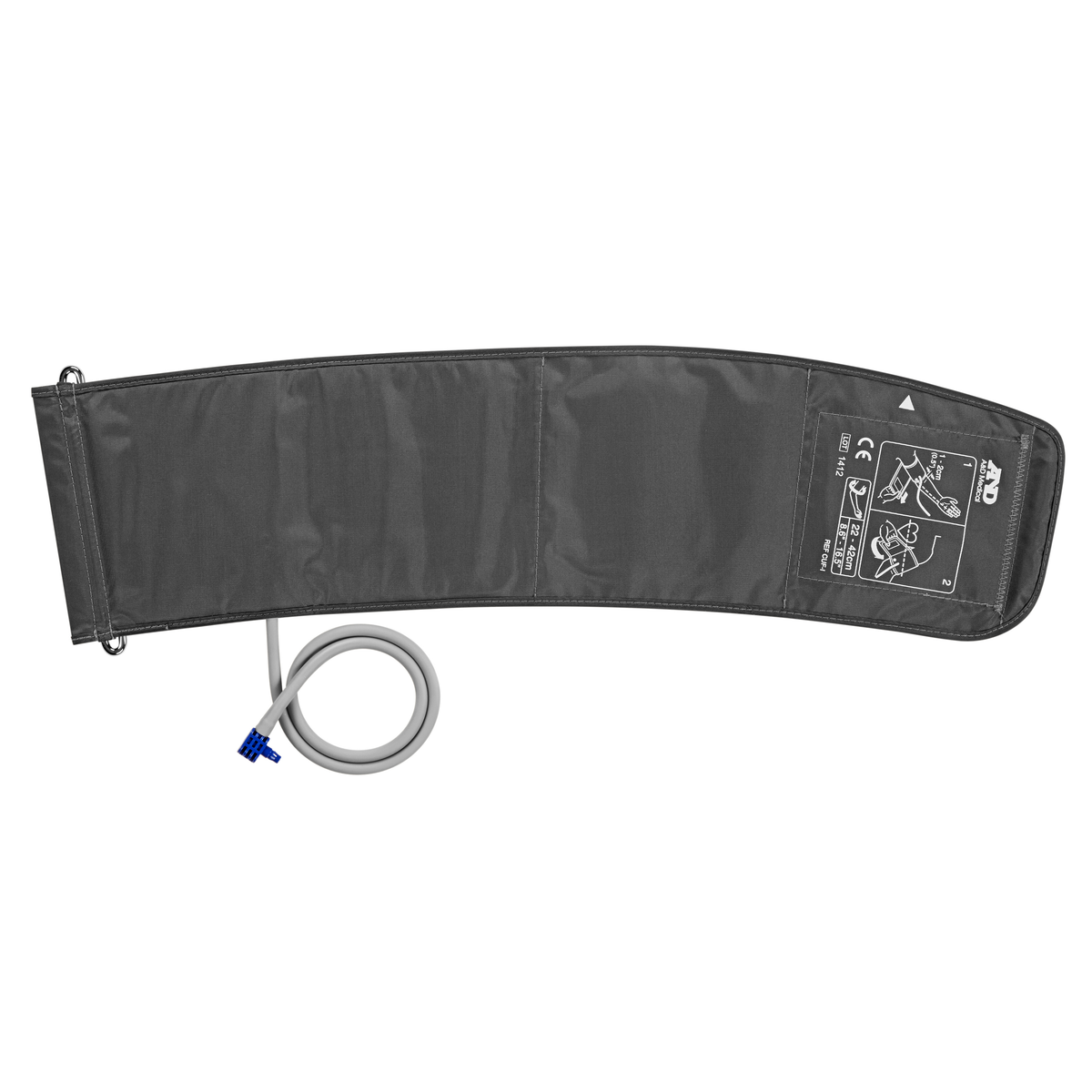 A&D Medical UA-Serie – Manschette mit großem Umfang – 22-42 cm – Standardanschluss