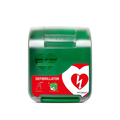 Armadietto in plastica per interni AED Protect con allarme