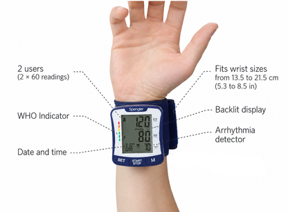 Spengler Tensonic Wrist Blood Pressure Monitor