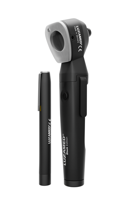 Luxamed LuxaScope Auris LED Otoscope et lampe de diagnostic - Black Edition