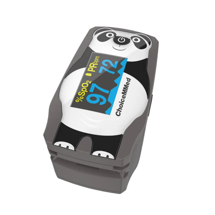 Cartoon Panda Fingerspitzen-Pulsoximeter