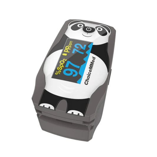 Pulsioxímetro de dedo Panda de dibujos animados