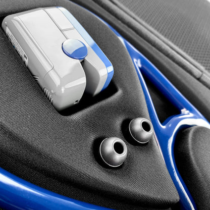 Pod Technical Cardiopod II Stethoscope Case for all Littmann Stethoscopes - Black and White Carbon