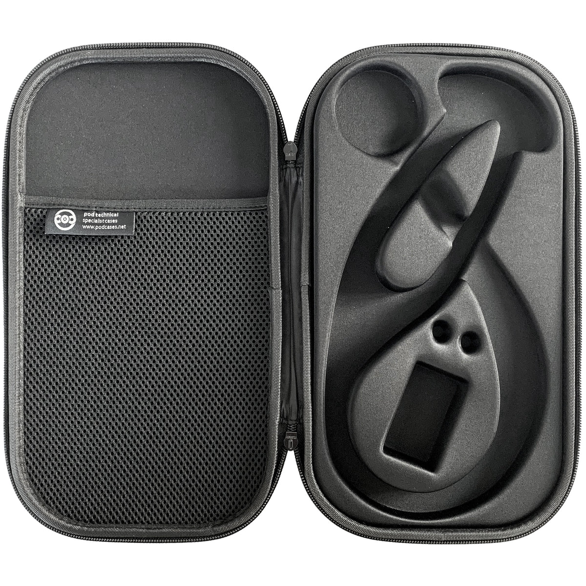 Pod Technical Cardiopod II Stethoscope Case for all Littmann Stethoscopes - Black Carbon