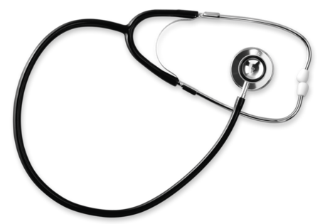 Boli Lightweight stethoscope with double-headed chestpiece for adults