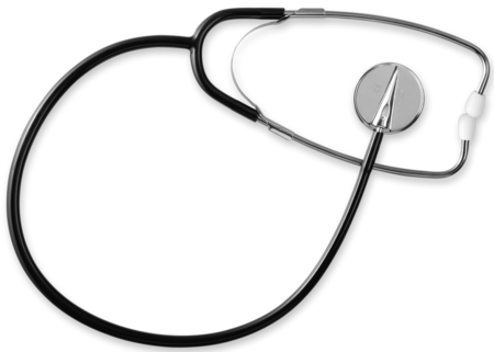 Flac Lightweight stethoscope with flat diaphragm chestpiece for  adults