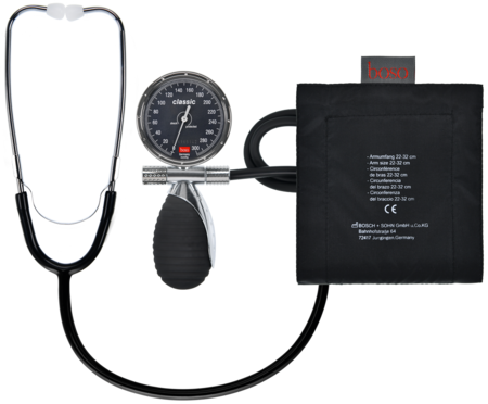Boso Classic Priva Sphygmomanometer - Schwarz